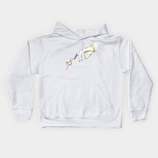 The Way Art Flows Kids Hoodie